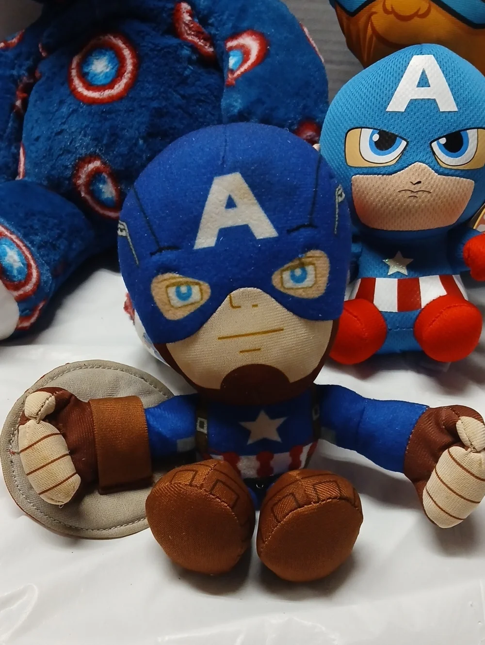 Captain America Official Plush Lot Build A Bear Ty Marvel Kids Good Stuff